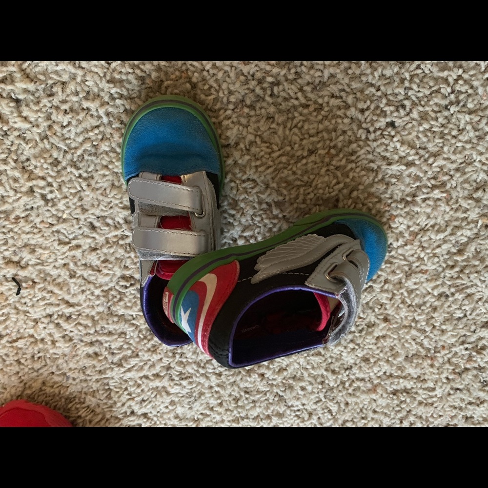 Toddler Marvel Vans size 9